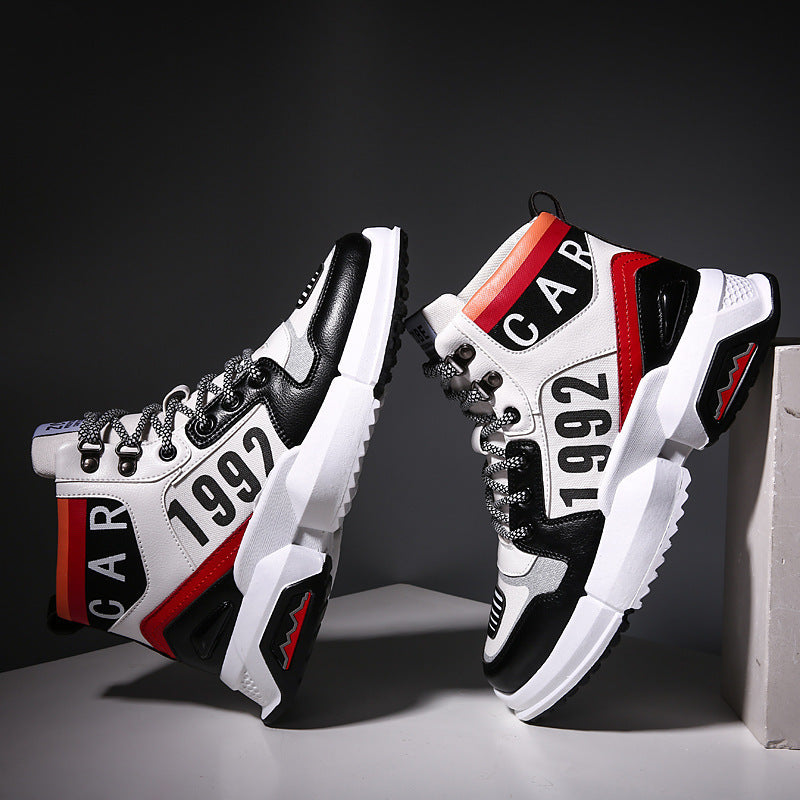 Versatile Air Force High Top Sneakers - Anti-Skid Athletic Shoes