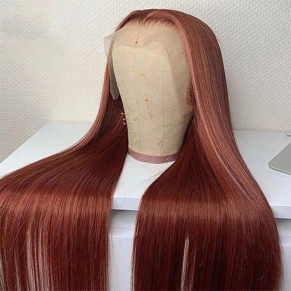 Women's Straight 13x4 Human Hair Lace Front Wig - Adult Natural Hair