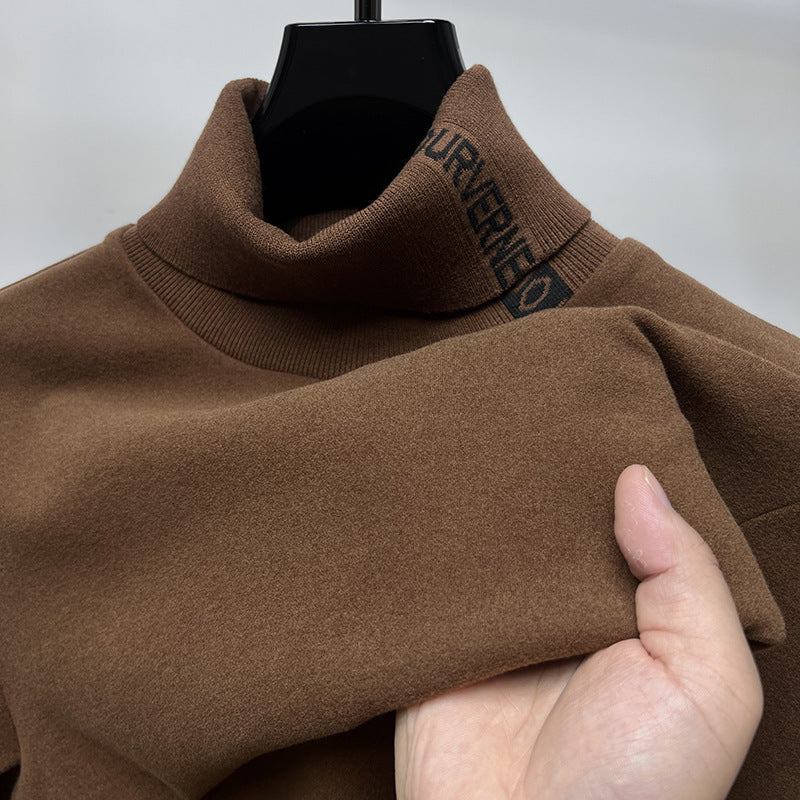 Double-sided Dralon High Lapel Underwear Blouse Autumn And Winter