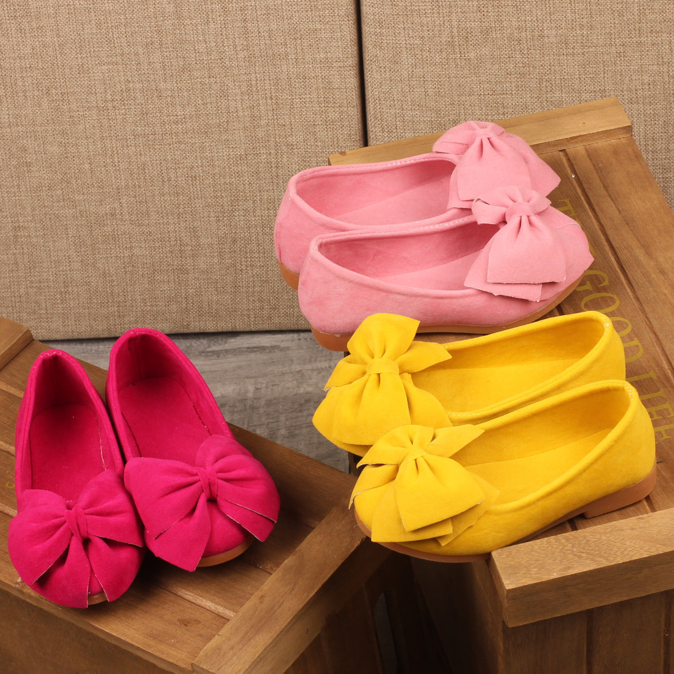 Girls Summer Casual Sandals - Pink Kids Children's Shoes Multiple Sizes