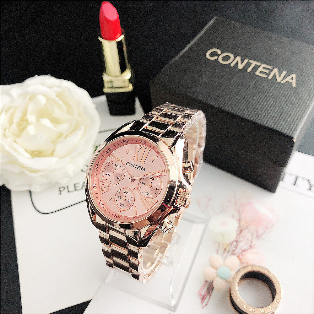 Women's Diamond Mesh Strap Watch - Fashion Quartz