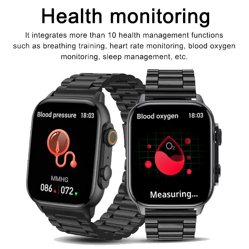 Multifunctional Bluetooth Call Smartwatch - Health Monitor