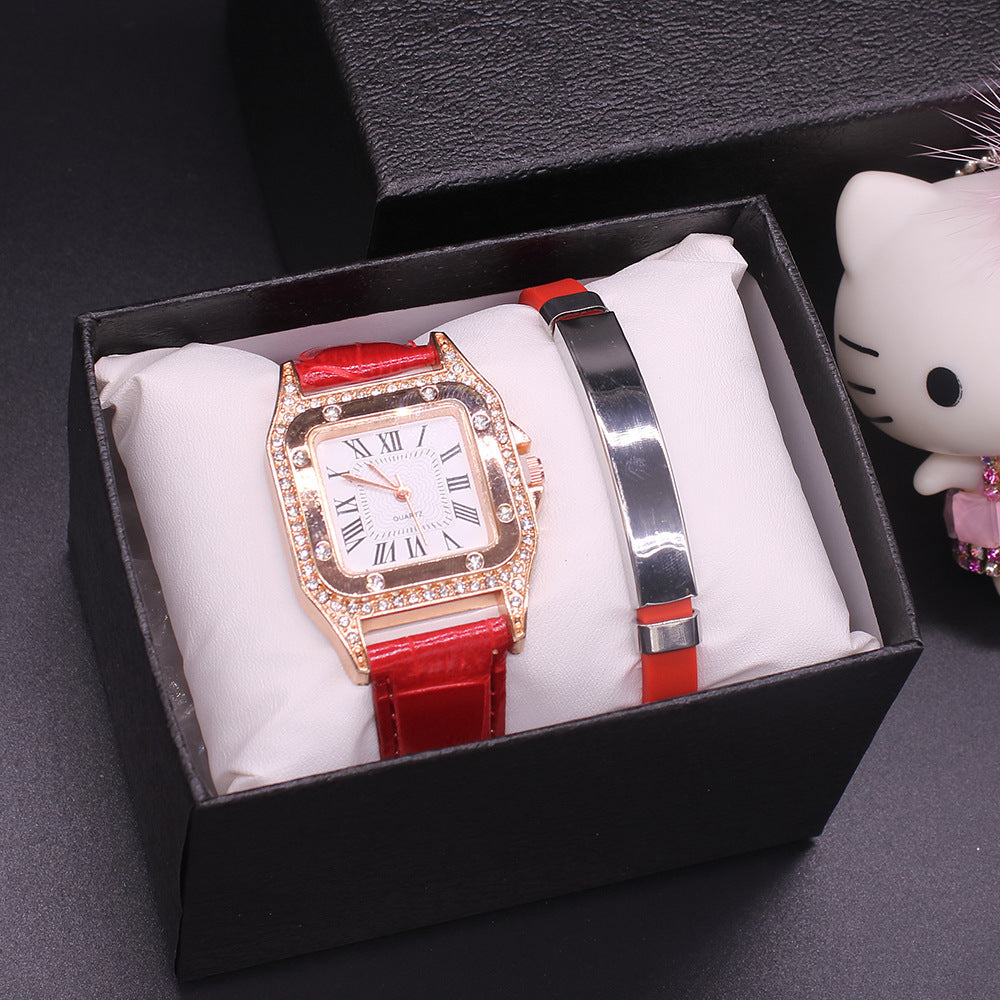 Ladies Fashion Personality Silicone Bracelet Set