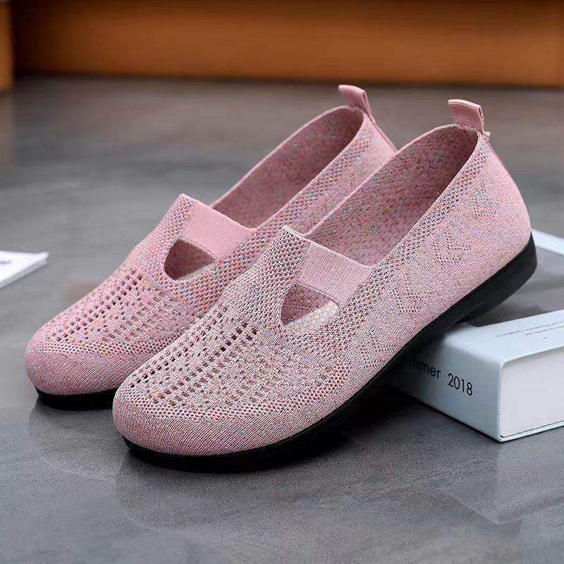 Women Flats Shoes Breathable Mesh Shoes Summer Light Loafers - Millivan supplies