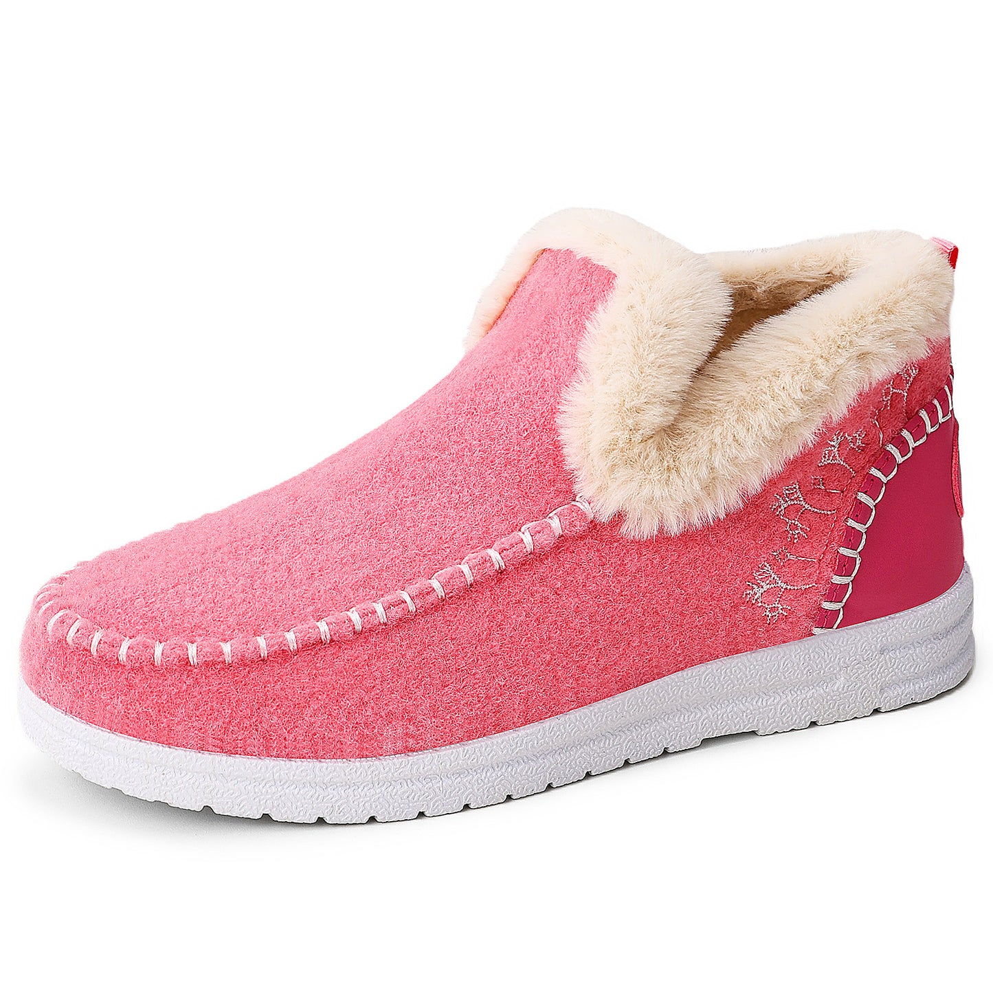 Cold-proof Female Lightweight Simple Cotton Boots - Warm Winter Footwear
