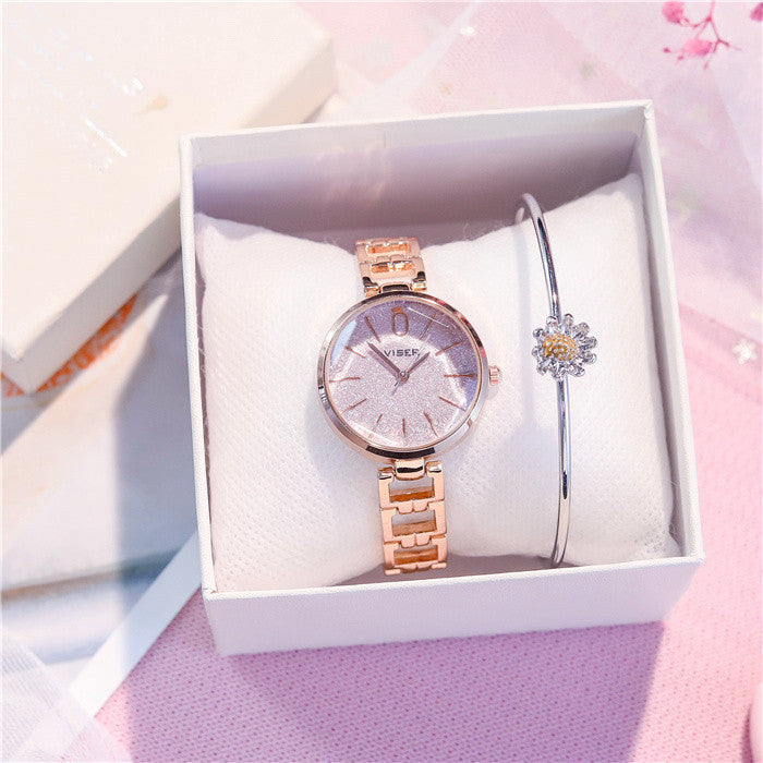 Korean Style Women's Watch - Simple Small Dial