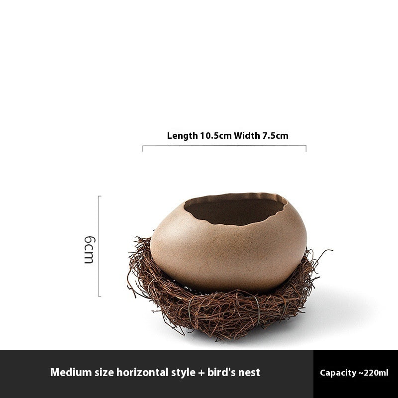 Creative Egg Shell Cooking Hotel Featured Abnormal-shape Bowl - Premium Porcelain