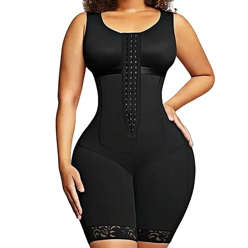 Women's Plus Size Body Shaping Corset - Purple One-piece Hip Lift Multiple Sizes