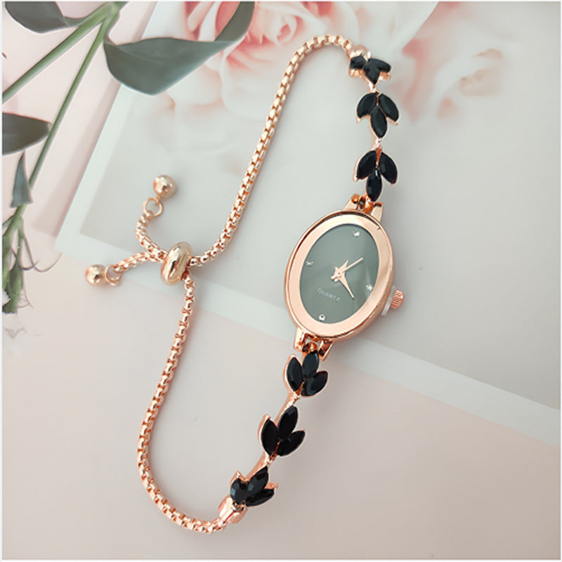 Wheat Diamond Women's Watch - Free Adjustment