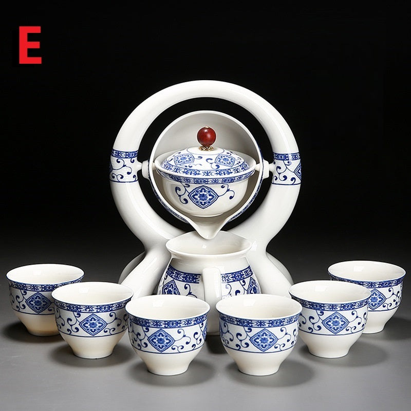 Blue And White Ceramic Creative Teapot Teacup Set - Kung Fu Tea Set Porcelain