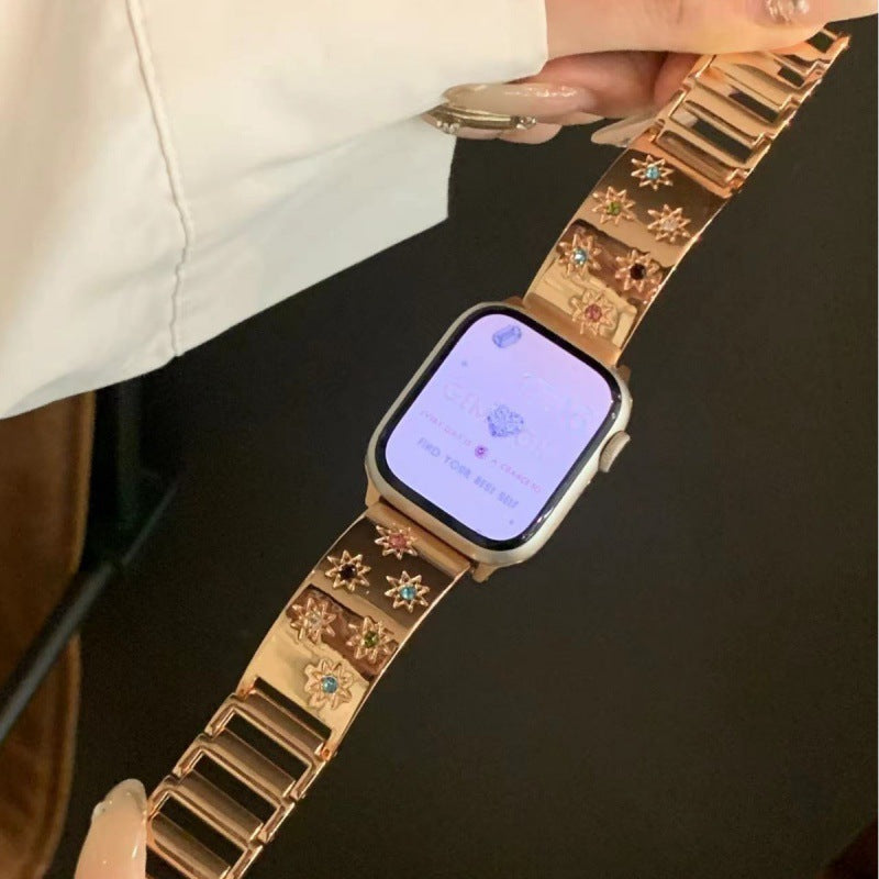 Asterism Crystal Apple Watch Strap - Metal Bracelet