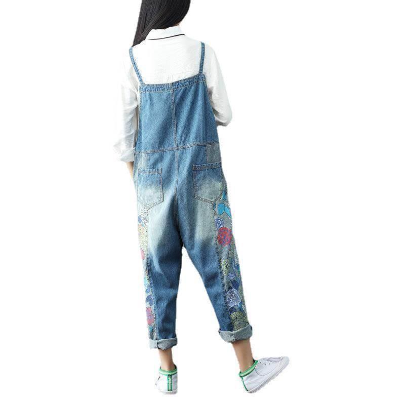 Women's Fashion Vintage Patchwork Jeans - Millivan supplies