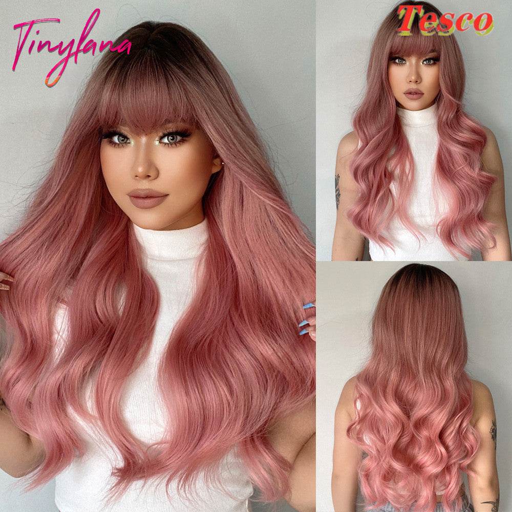Women Wear Wavy Wigs - Millivan supplies