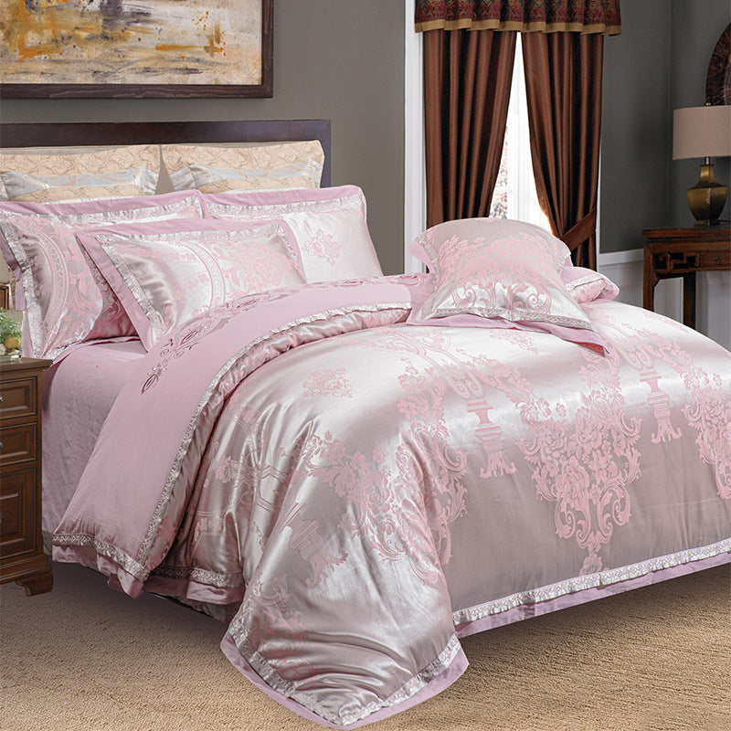 Four piece bedclothes all cotton bed sheet and quilt cover
