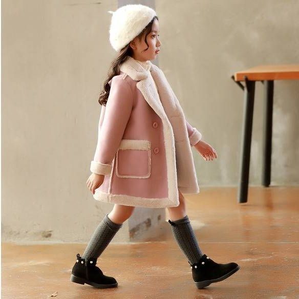 Winter Children's Clothing - Blue Color Multiple Sizes Kids Girls