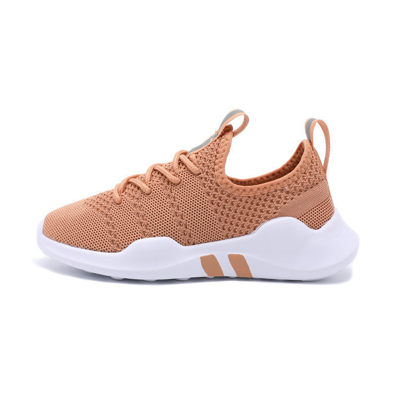 Unisex Children's Sports Shoes - Breathable Fly Woven Athletic Footwear