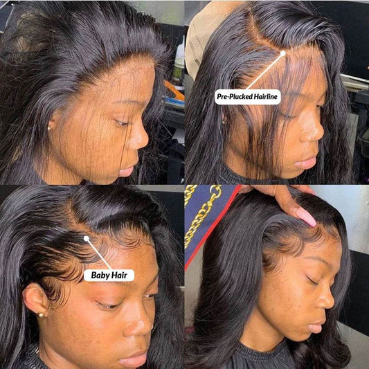 360 Full Lace Frontal Body Wave Human Hair Wigs - Millivan supplies