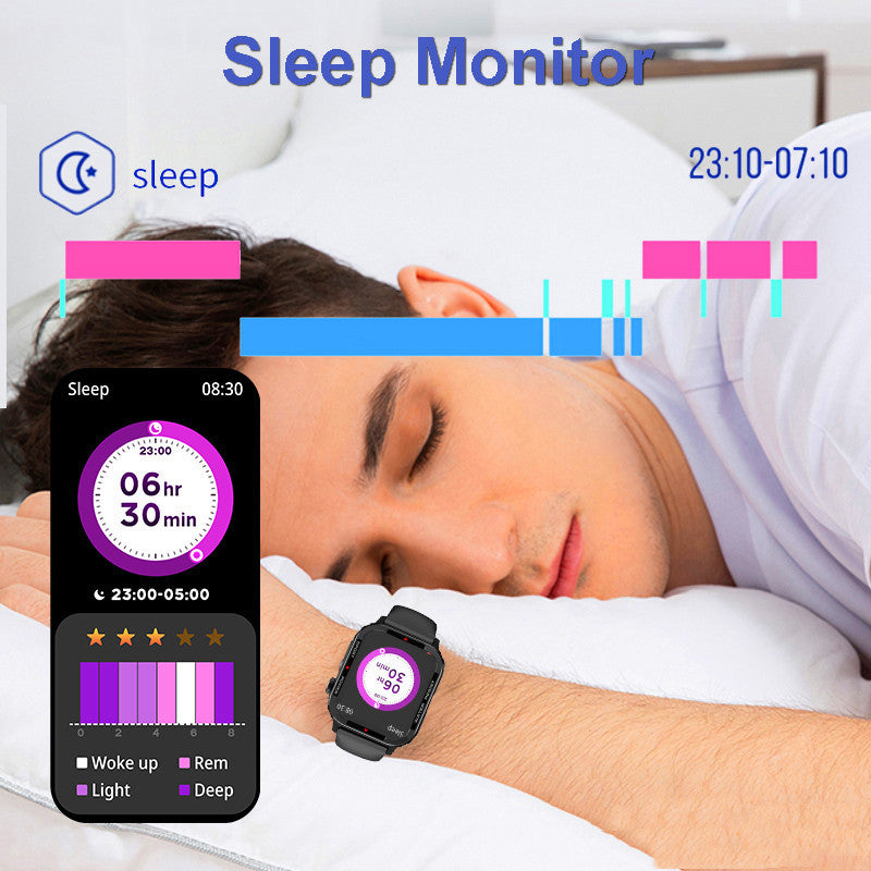 Bluetooth Sports Smartwatch - Health Monitor