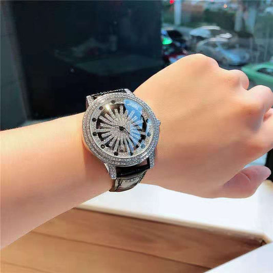 Rotating Student Couple Watch - Waterproof Time