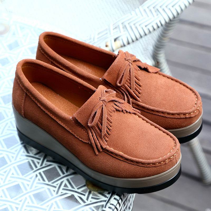 Spring And Summer Leisure Wedge Platform Shoes - Millivan supplies