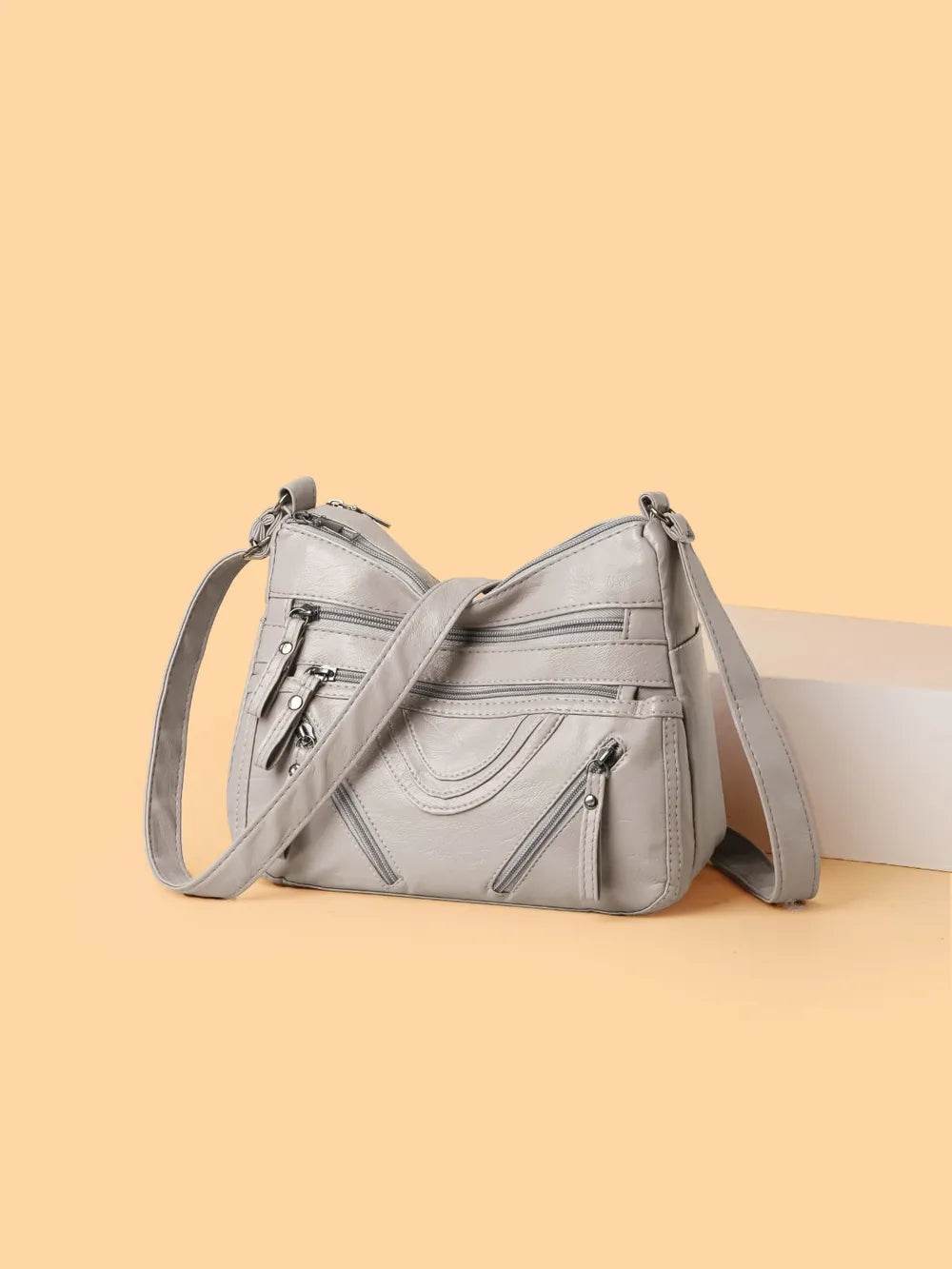 PU Multi-Compartment Crossbody Bag - Millivan supplies