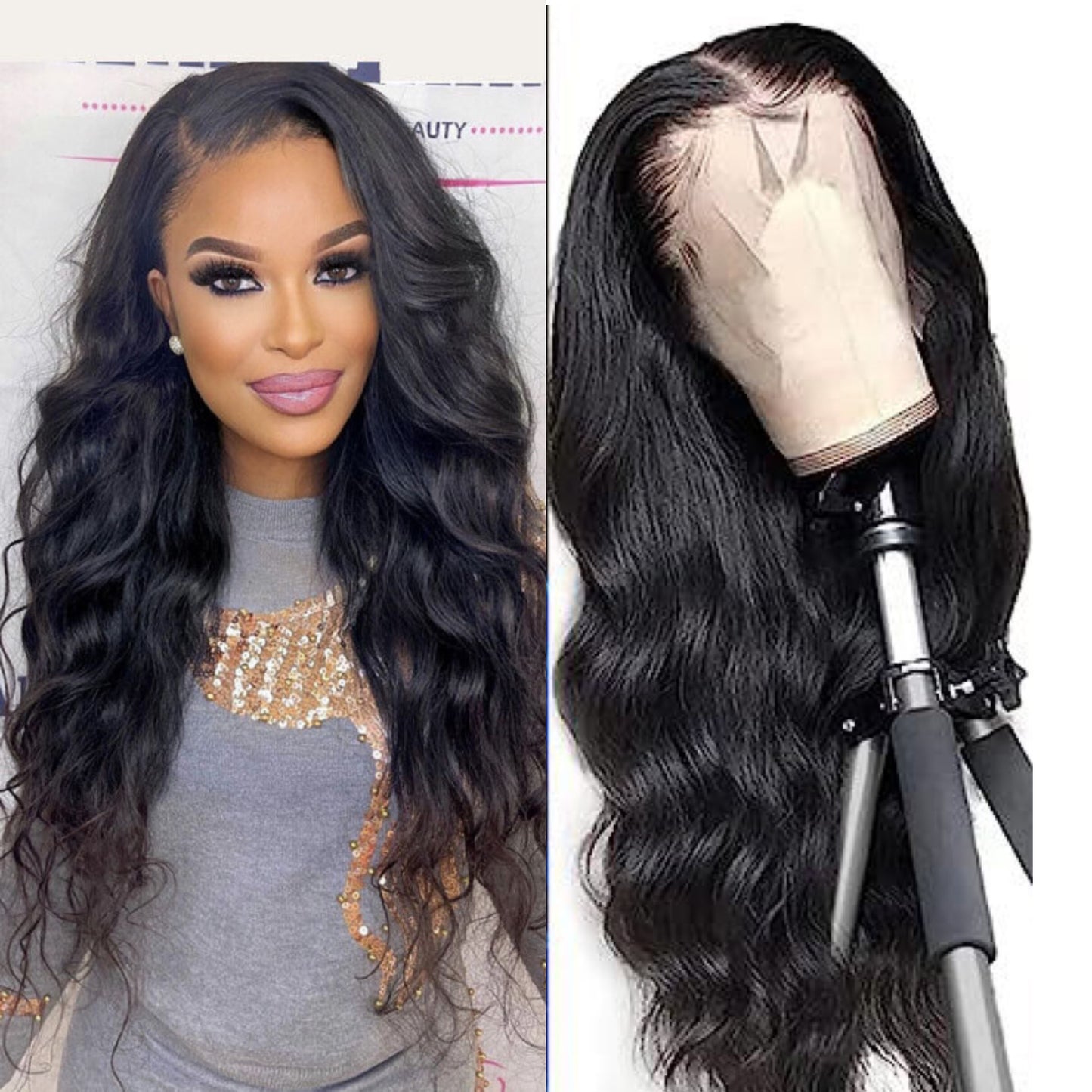 Women's Long Curly Big Wave Wig - Chemical Fiber Full Head Multiple Colors & Lengths