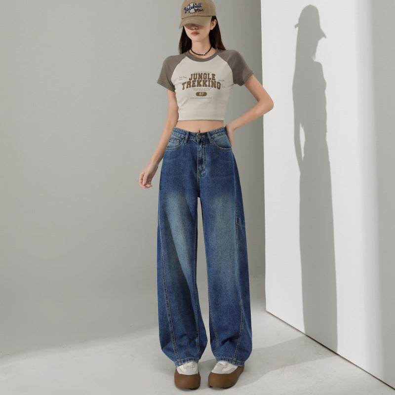 Wide Leg Jeans Loose Fashion Women - Millivan supplies