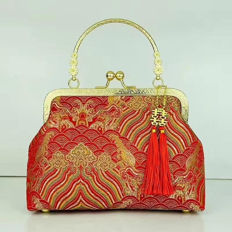 Women's Chinese Embroidery Handbag - Adult Cheongsam Style Bag