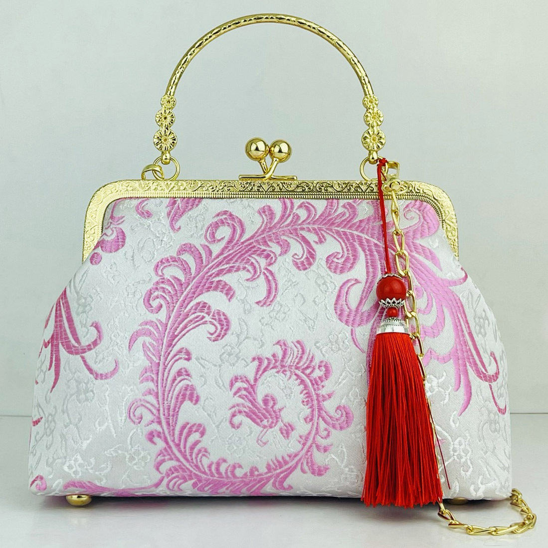 Women's Chinese Embroidery Handbag - Adult Cheongsam Style Bag