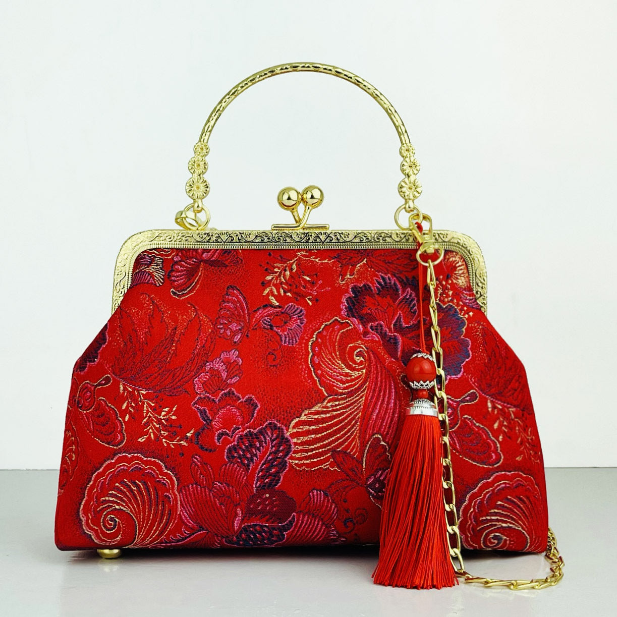 Women's Chinese Embroidery Handbag - Adult Cheongsam Style Bag
