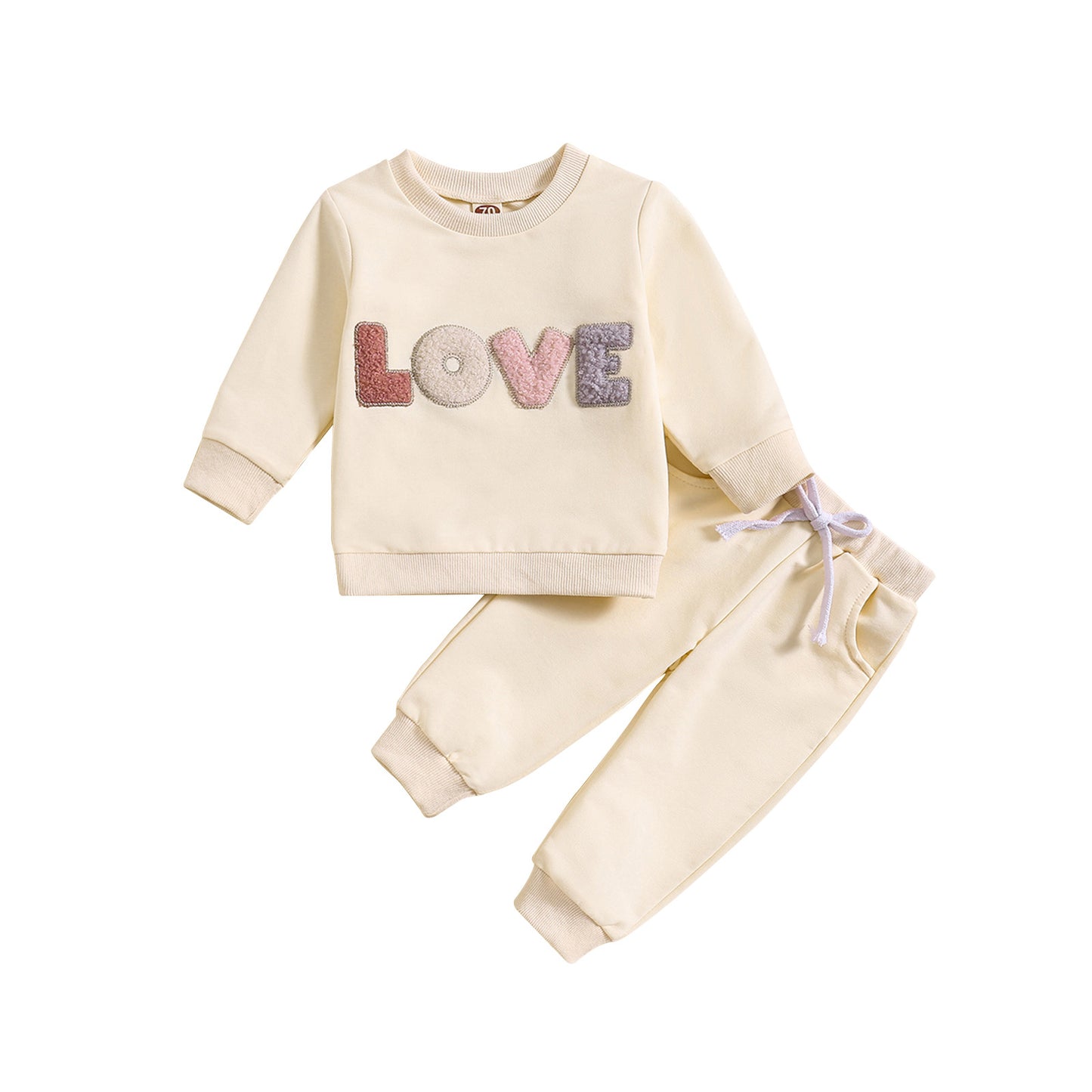 Adorable Baby Spring & Autumn Outfit - Cozy Two-Piece Suit Set