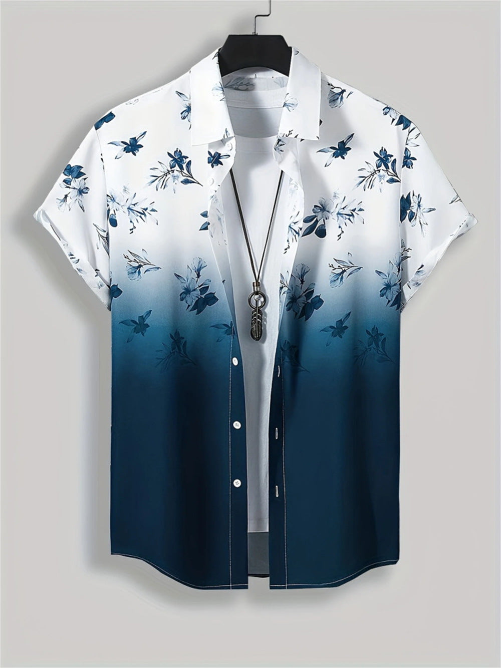 Men's 3D Printed Retro Fashion Shirt - All-Matching Vintage Style