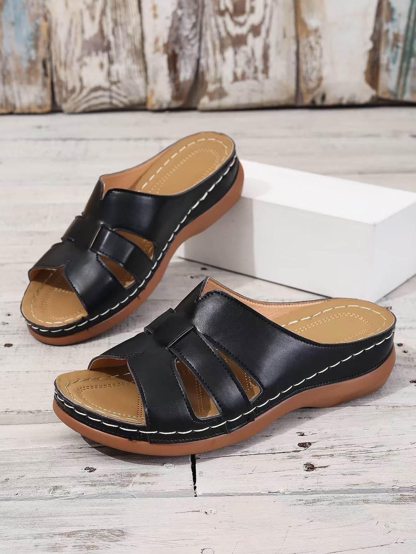 Plus Size Women's European And American Style Slippers - Millivan supplies