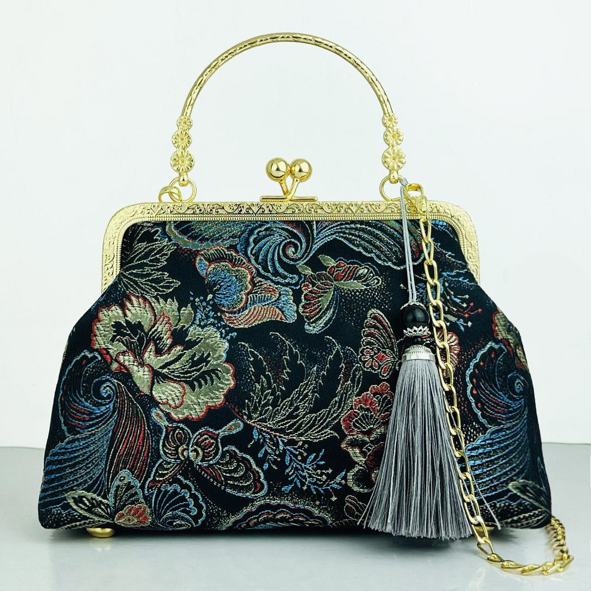 Women's Chinese Embroidery Handbag - Adult Cheongsam Style Bag