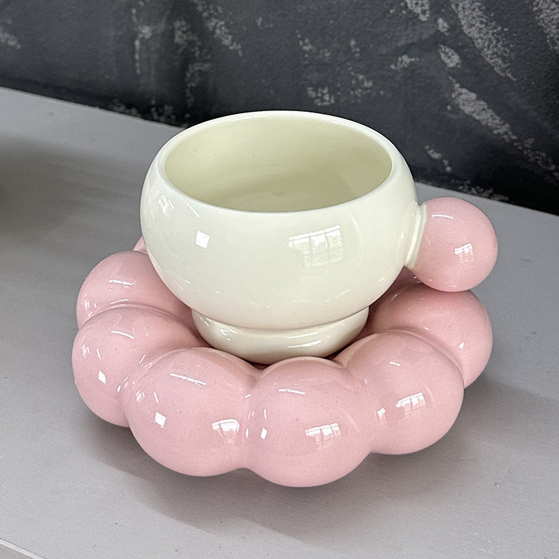 Coffee Set Suit Ceramic High Temperature Resistant Household - Nordic Style 250ML