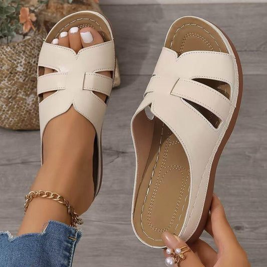 Plus Size Women's European And American Style Slippers - Millivan supplies