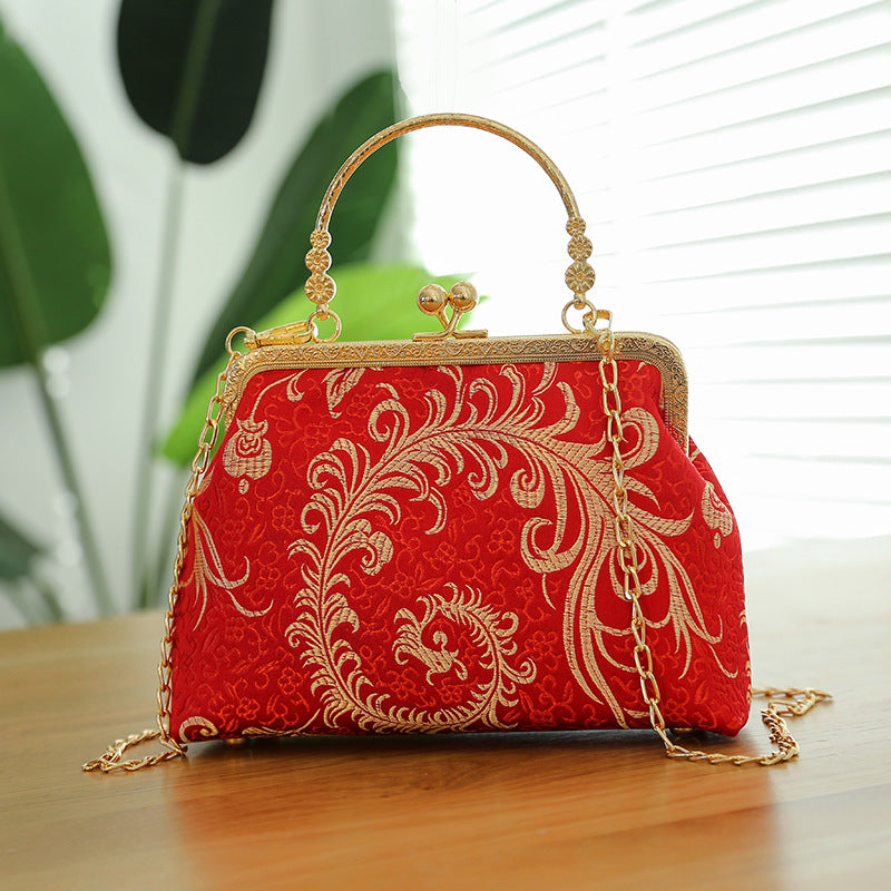 Women's Chinese Embroidery Handbag - Adult Cheongsam Style Bag