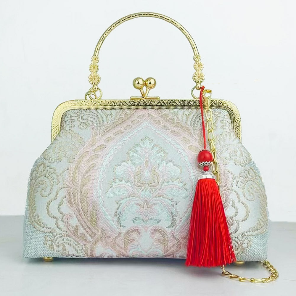 Women's Chinese Embroidery Handbag - Adult Cheongsam Style Bag
