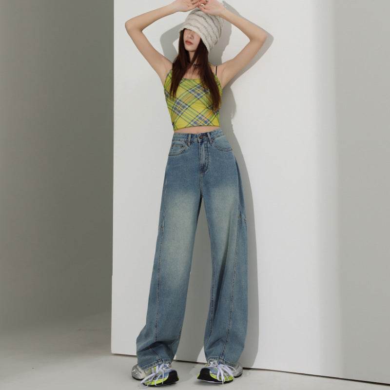 Wide Leg Jeans Loose Fashion Women - Millivan supplies