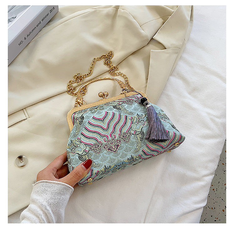 Women's Chinese Embroidery Handbag - Adult Cheongsam Style Bag
