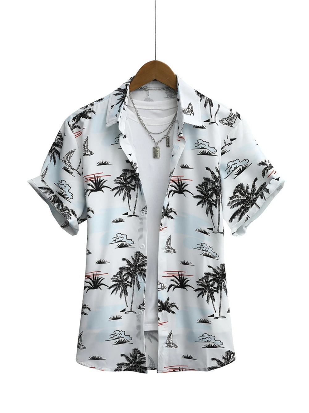 Men's 3D Printed Retro Fashion Shirt - All-Matching Vintage Style