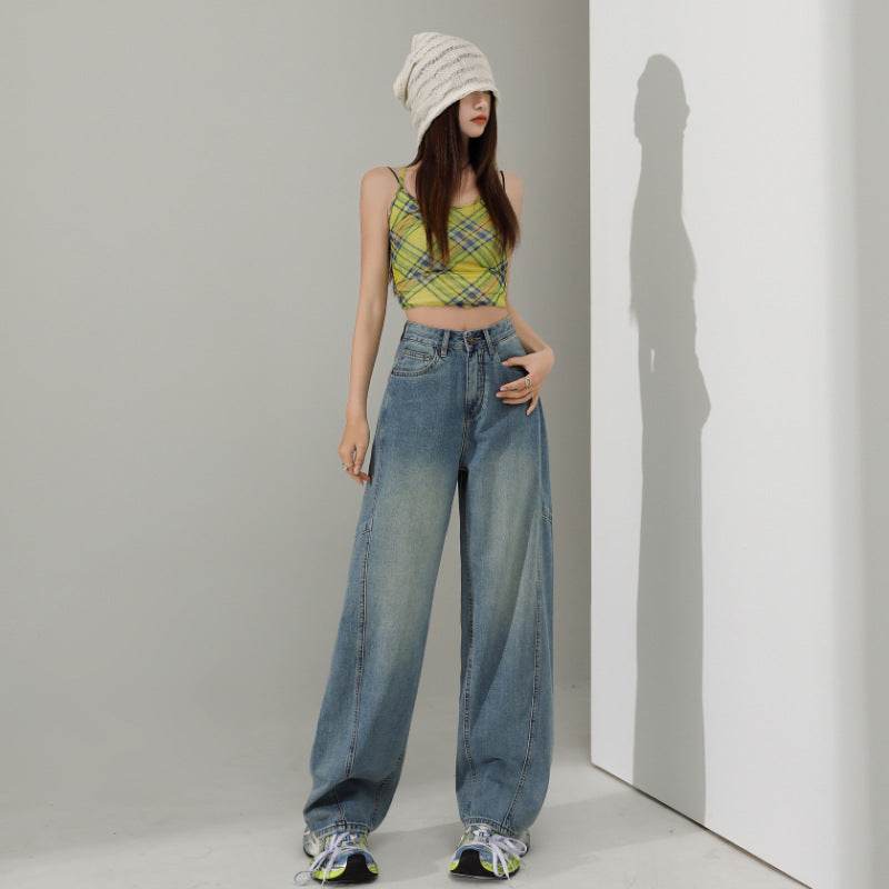 Wide Leg Jeans Loose Fashion Women - Millivan supplies