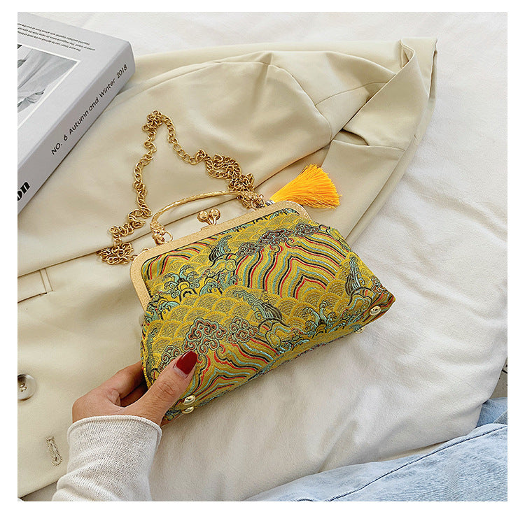 Women's Chinese Embroidery Handbag - Adult Cheongsam Style Bag
