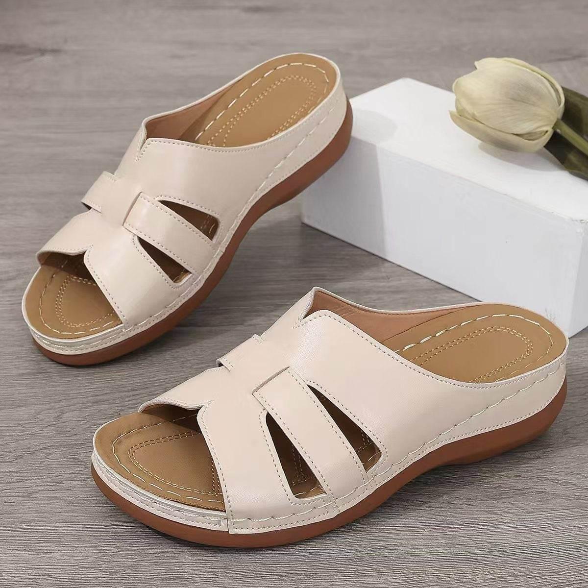Plus Size Women's European And American Style Slippers - Millivan supplies