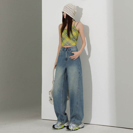 Wide Leg Jeans Loose Fashion Women - Millivan supplies