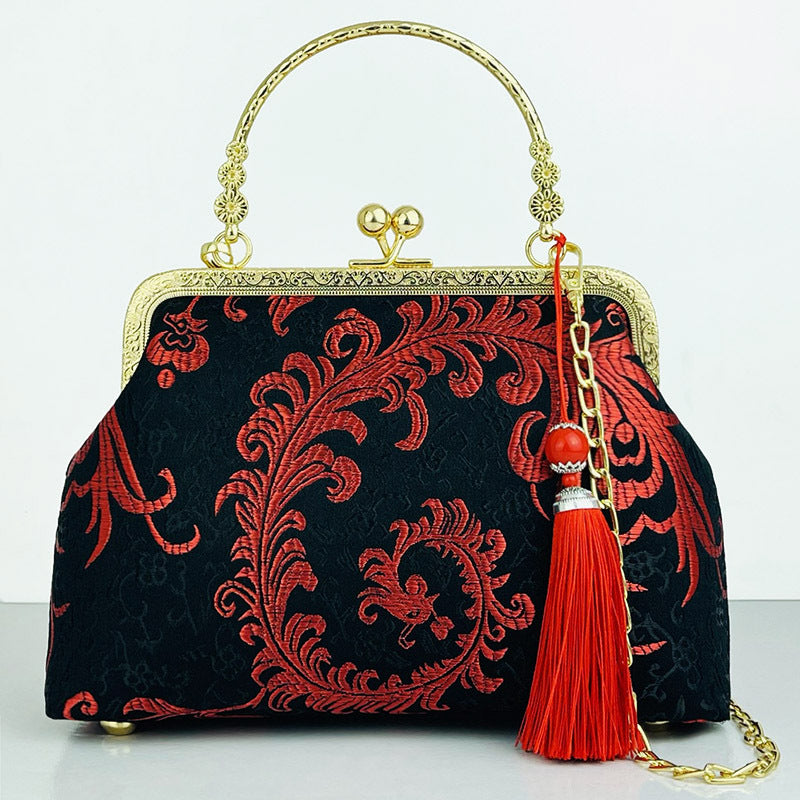Women's Chinese Embroidery Handbag - Adult Cheongsam Style Bag