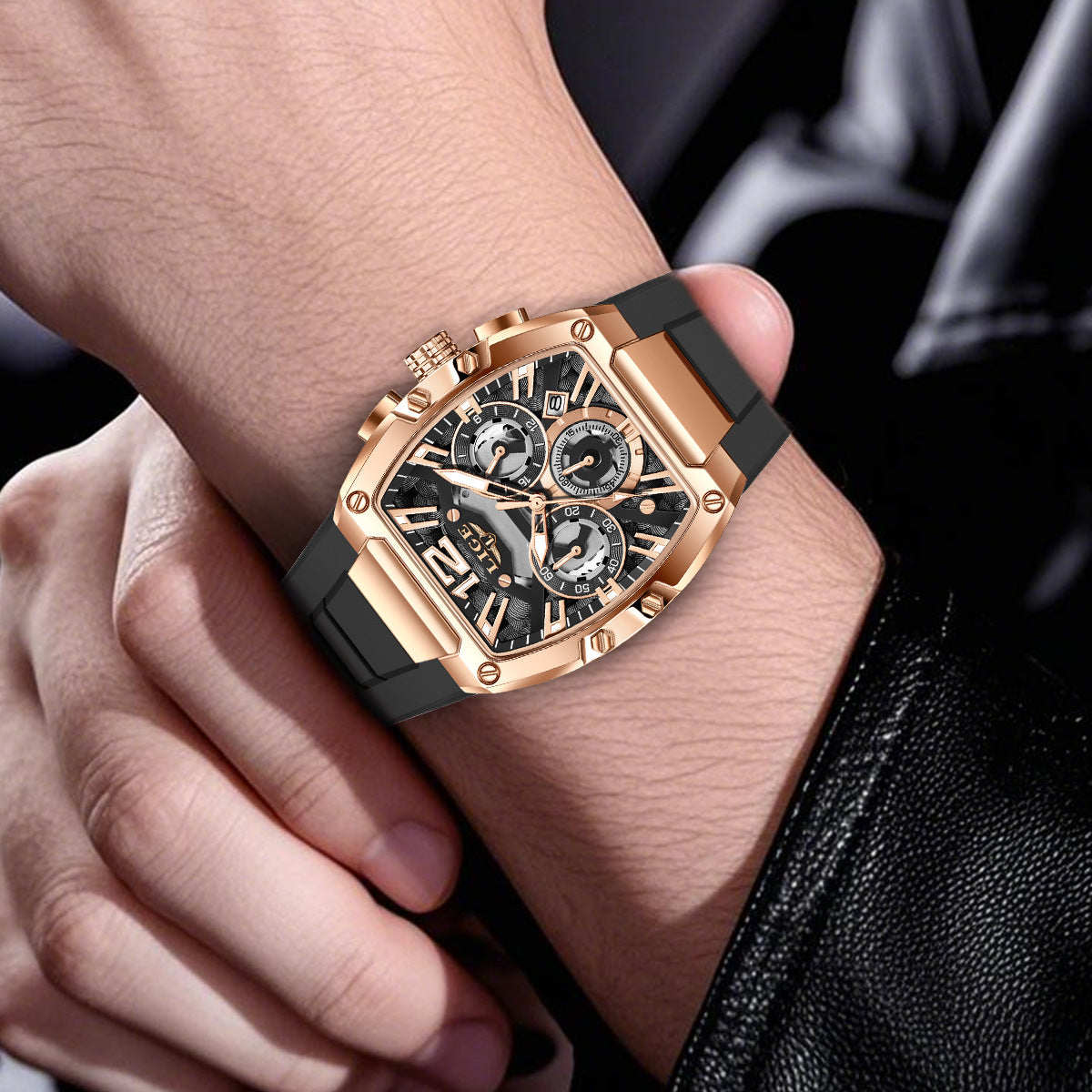 Men's Multifunctional Sports Watch - Waterproof Luminous