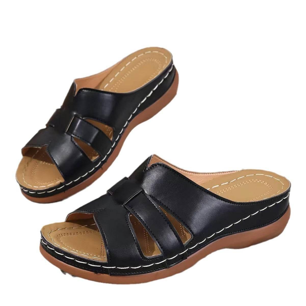 Plus Size Women's European And American Style Slippers - Millivan supplies