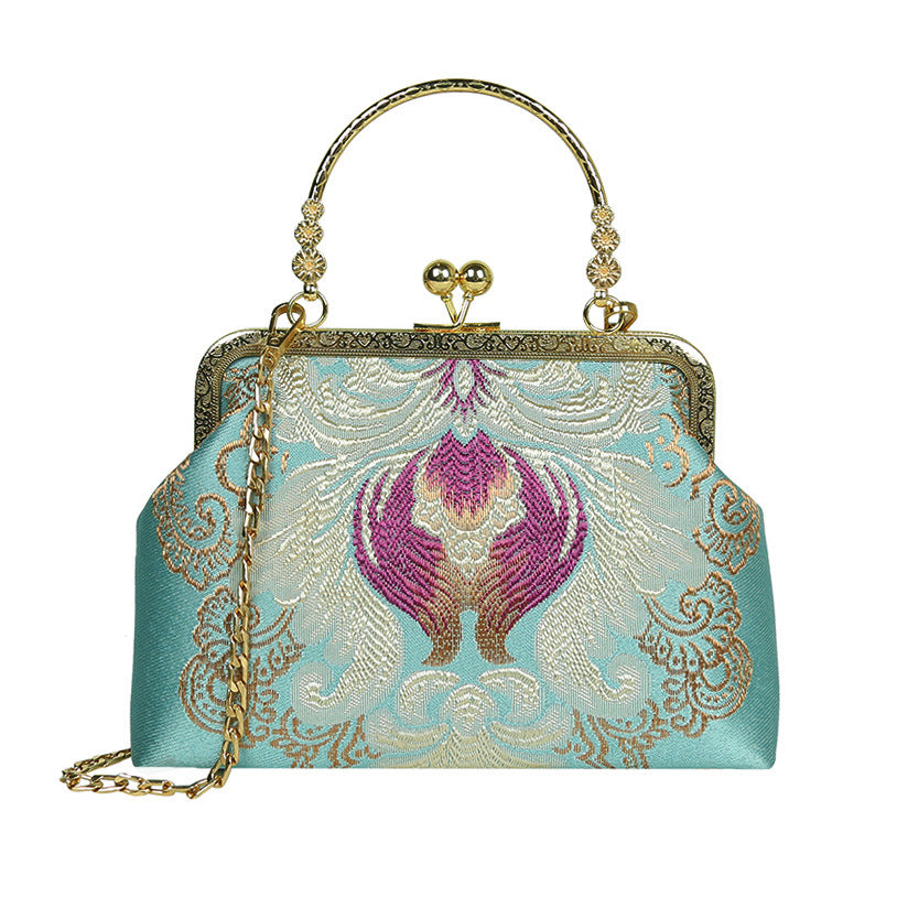 Women's Chinese Embroidery Handbag - Adult Cheongsam Style Bag