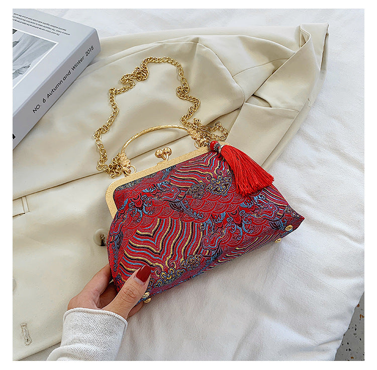Women's Chinese Embroidery Handbag - Adult Cheongsam Style Bag